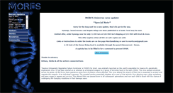 Desktop Screenshot of morfs.nowhere2go.org
